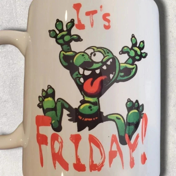 It's Friday, 11oz Mug - Picture 2 of 5